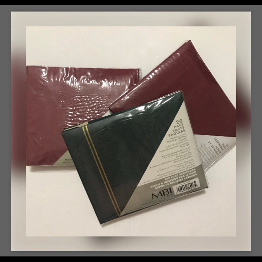 NWT MBI Top Load Scrapbook Albums - Bundle Of 3 - Picture 1 of 5